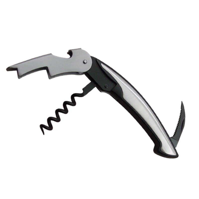 Waiter′ S Corkscrew with Anodized Aluminium Handle (#194)