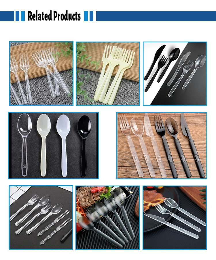 Disposable Light Weight Plastic Cutlery PP 2g 165mm Tea Spoon